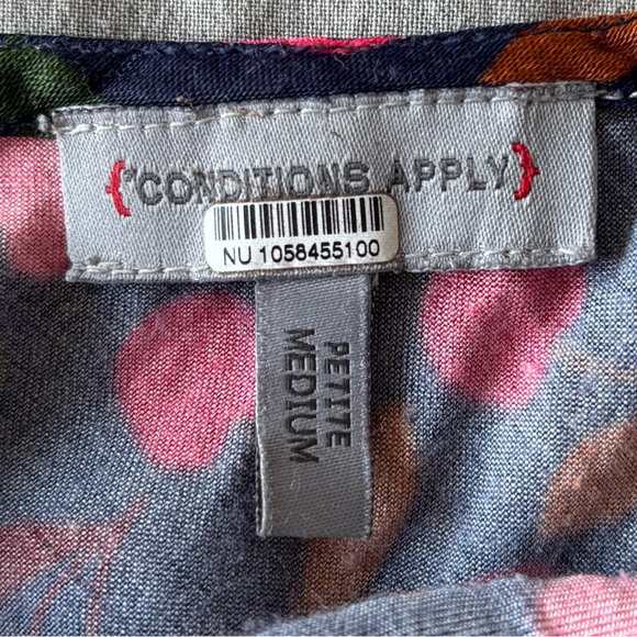 Anthropologie Midi Slip Dress, Cherry Print - Picture 7 of 7